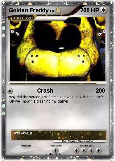 Pokemon Golden Freddy