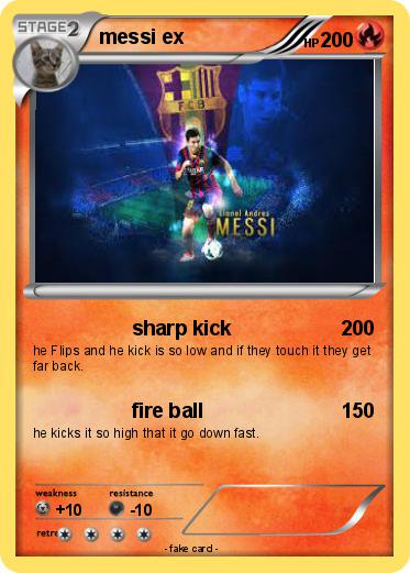 Pokemon messi ex