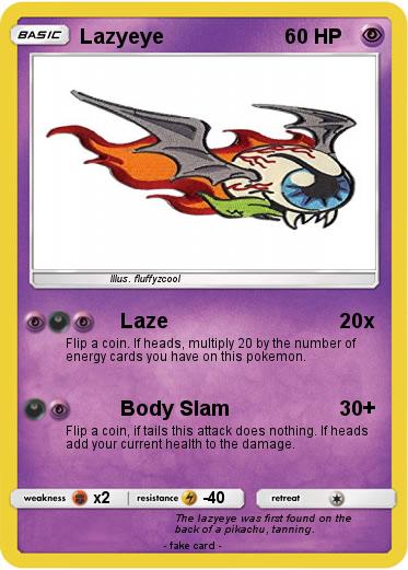 Pokemon Lazyeye