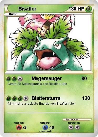 Pokemon Bisaflor