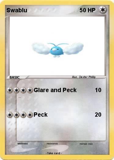 Pokemon Swablu