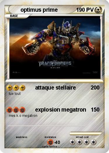 Pokemon optimus prime