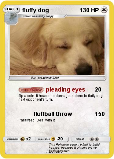 Pokemon fluffy dog