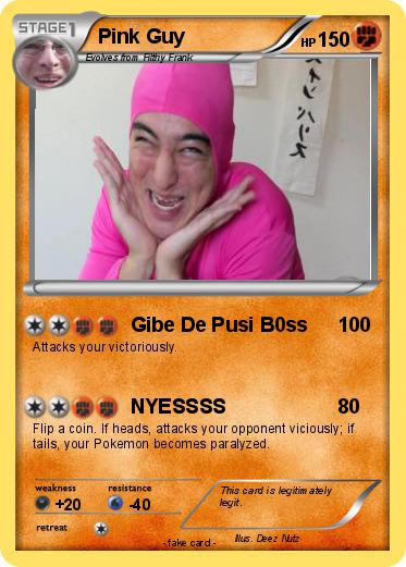 Pokemon Pink Guy