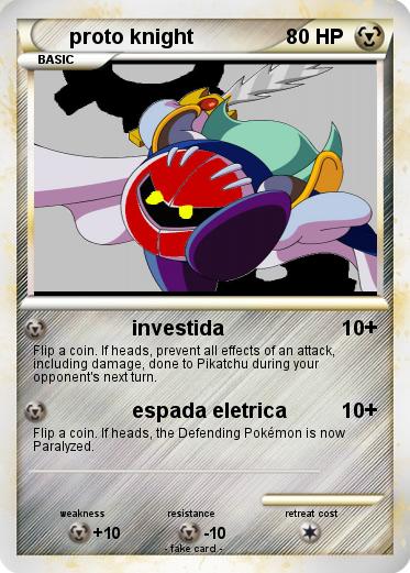 Pokemon proto knight