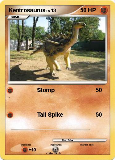 Pokemon Kentrosaurus
