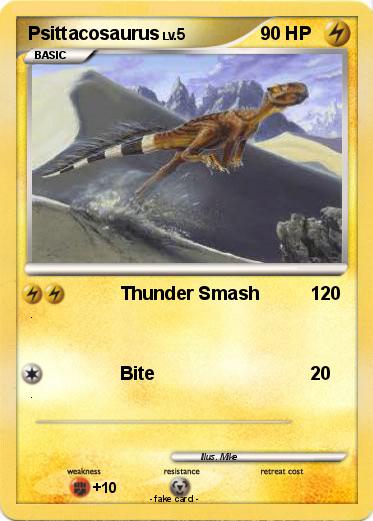Pokemon Psittacosaurus