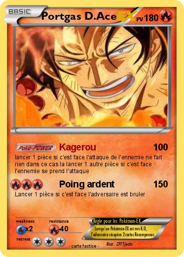 Pokemon Portgas D.Ace