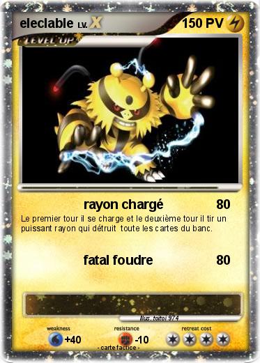 Pokemon eleclable