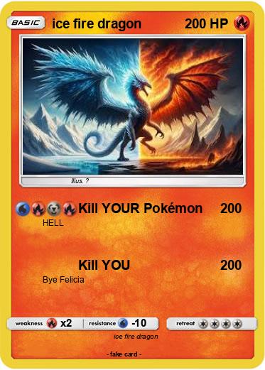 Pokemon ice fire dragon