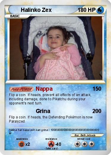 Pokemon Halinko Zex
