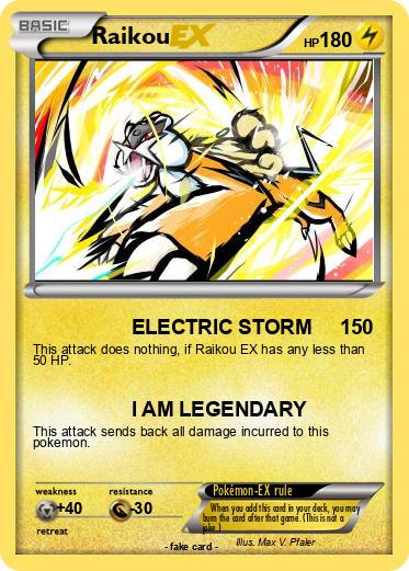 Pokemon Raikou