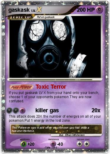 Pokemon gaskask