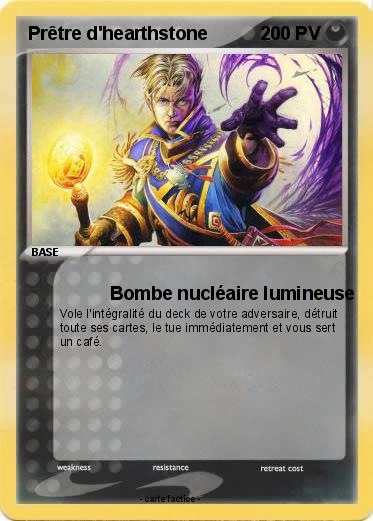 Pokemon Prêtre d'hearthstone