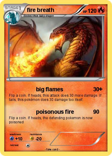 Pokemon fire breath