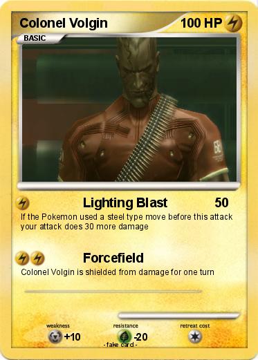 Pokemon Colonel Volgin
