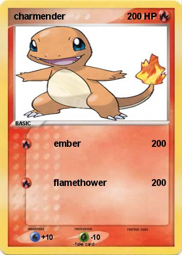 Pokemon charmender