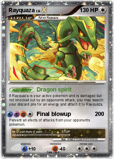 Pokemon Rayquaza