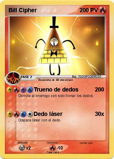 Pokemon Bill Cipher