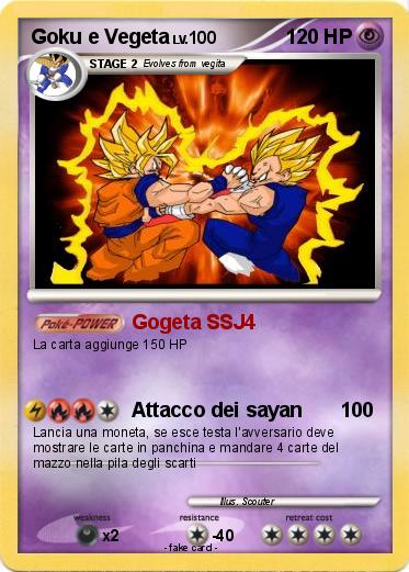 Pokemon Goku e Vegeta