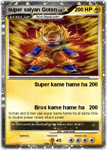 Pokemon super saiyan Goten
