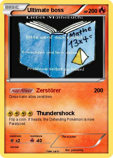 Pokemon Ultimate boss