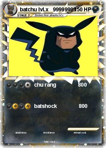 Pokemon batchu lvl.x   99999999