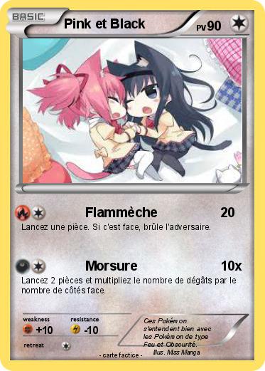 Pokemon Pink et Black
