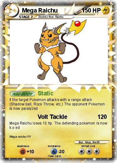 Pokemon Mega Raichu
