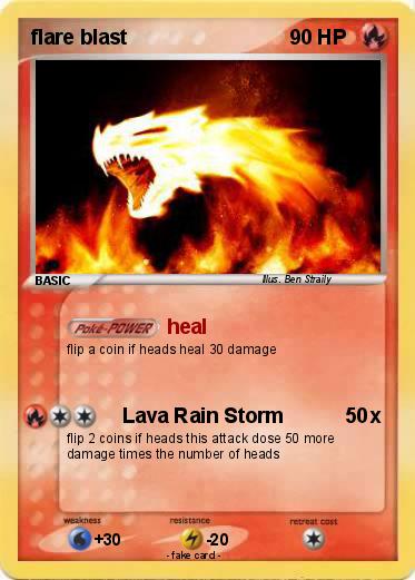 Pokemon flare blast