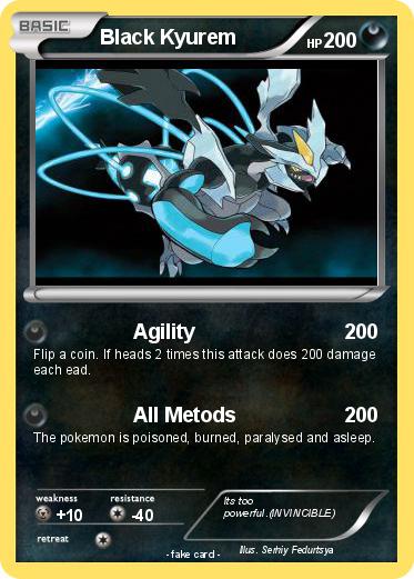 Pokemon Black Kyurem