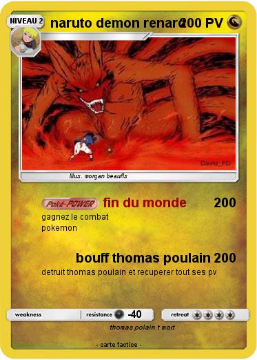 Pokemon naruto demon renard