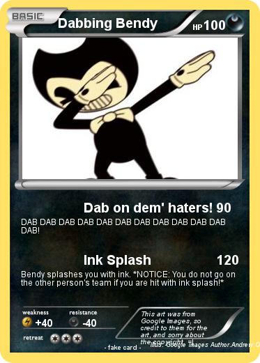 Pokemon Dabbing Bendy