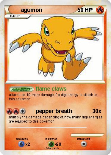 Pokemon agumon