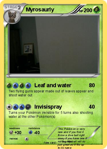 Pokemon Myrosaurly