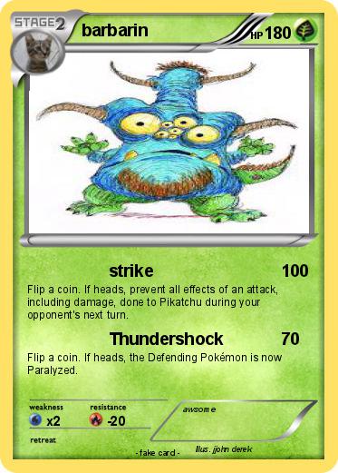 Pokemon barbarin