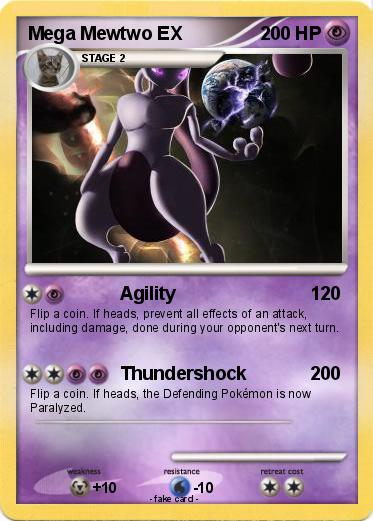 Pokemon Mega Mewtwo EX