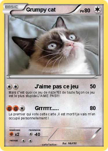 Pokemon Grumpy cat