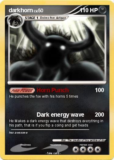 Pokemon darkhorn