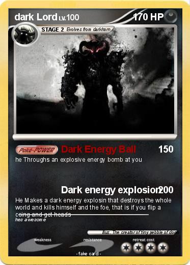Pokemon dark Lord