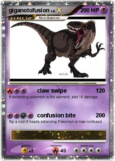 Pokemon giganotofusion