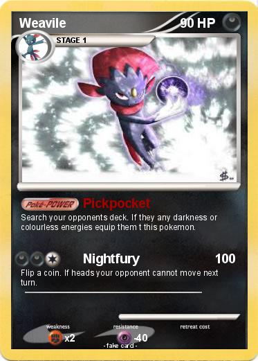 Pokemon Weavile