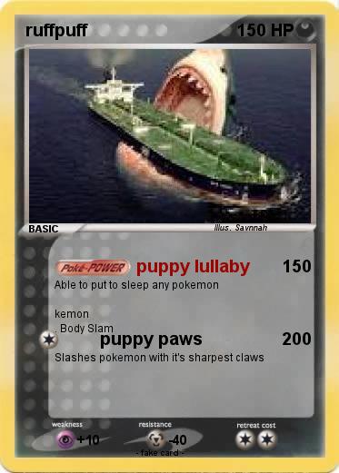 Pokemon ruffpuff