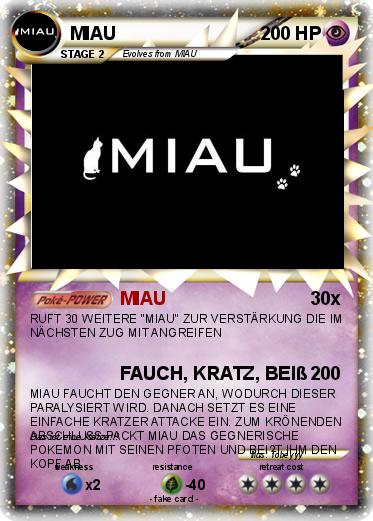 Pokemon MIAU