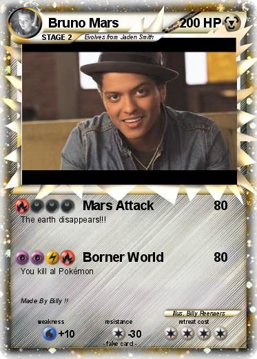 Pokemon Bruno Mars