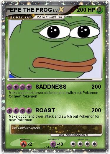 Pokemon PEPE THE FROG
