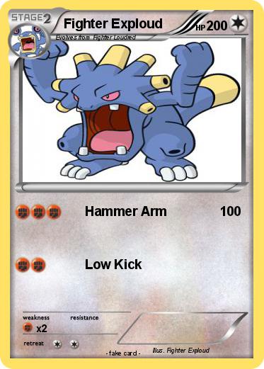 Pokemon Fighter Exploud