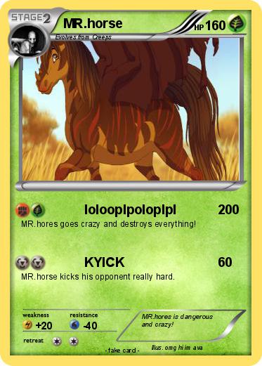Pokemon MR.horse