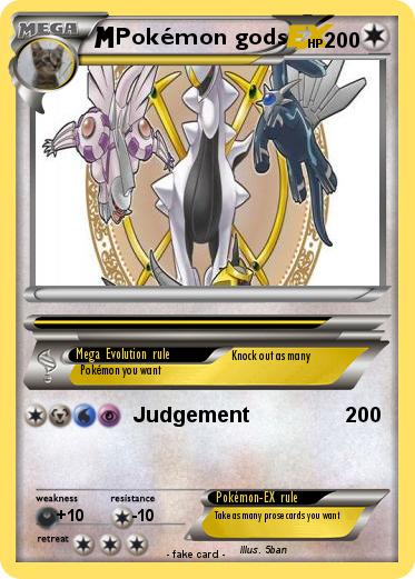 Pokemon Pokémon gods