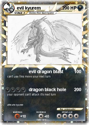 Pokemon evil kyurem